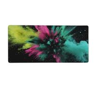 Tapis de Souris XXL 80 x 30 cm, Coloré & Art Tapis de Bureau G15