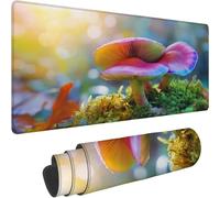 Tapis de Souris XXL 800 x 400 x 3mm Tapis de Souris Gamer sous Main Bureau Rêve Modèle avec Bords Surpiqués et Dos Antidérapant, Lavable Mouse Pad Usine, Améliore la Précision et la Vitesse xn-634