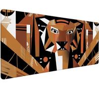 Tapis De Souris XXL 800x300x3mm Tapis Souris Couleur Orange J-H7WE7 | Etendu Mouse Pad Avec Base Antidérapante, Coutures Sur Les Bords, Imperméable et Durable Mousepad pour Accessoires Bureau