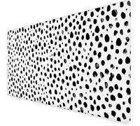 Tapis De Souris XXL 800x400x3mm, Blanc Grand Tapis De Souris Gamer, Tapis Souris Noir avec éTanche Base en Caoutchouc AntidéRapante,Tapis De Bureau Lavable pour éTudes, Gaming.IdéAl Cadeau Homme A13