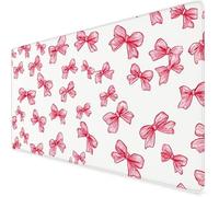 Tapis De Souris xxl 800x400x3mm, rouge Grand Tapis De Souris Gamer, Tapis Souris blanc Avec éTanche Base En Caoutchouc AntidéRapante,Tapis De Bureau Lavable Pour éTudes, Gaming.IdéAl Cadeau Homme A296