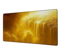 Tapis de Souris XXL 900x500 mm Tapis Souris Gamer RêVe Grand sous Main Bureau Accessoire Automne Mouse Pad avec Base Anti-Dérapage sous Main Imperméable Mouse Pad, pour Études Gaming Bureau D-695