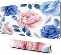 Tapis de Souris XXL Bleu, 800x300x3mm comme Cadeaux pour Hommes S-628