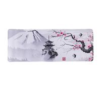 Tapis de Souris XXL - Cerisiers du Japon - Décoration Japonaise - 800 x 300 x 3 mm - PC fixe, Portable et Gamer - Idée Cadeau Japon