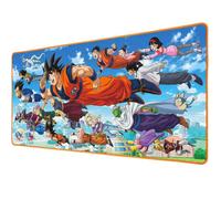 Dragon Ball Super - Tapis de souris antidérapant XXL 90 mm x 40 mm - Licence officielle