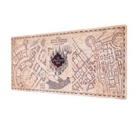 Grupo Erik - Tapis de Souris XXL Harry Potter, La Carte du Maraudeur - Tapis de Bureau 80 x 35 cm - Sous Main Bureau, Accessoire pour PC, Tapis de Souris Gamer