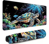 Tapis de Souris XXL Noir 1000x500x3mm Antidérapant Rubber Base Tapis de Souris Gamer Biologie Précision Compatible Toutes Mouse, Revêtement Doux Imperméable Protege Bureau pour Home Bureau xg-200