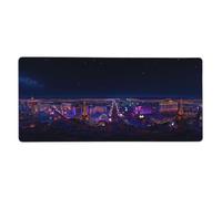 Tapis de Souris XXL Noir 1200 x 600 mm, Base en Caoutchouc Antidérapante Paris Tapis Souris Etendu, Surface Nanotextile de Haute Précision Améliore la Mousepad Durable avec et la Vitesse M428