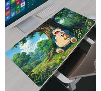 Tapis de souris XXL P-Pokemon Snorlax, grand tapis de bureau pour clavier de jeu, accessoires de bureau pour PC, tapis de table pour gamer, tapis de souris en caoutchouc antidérapant ZZ2192(1)