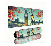 Tapis de Souris XXL Paris Tapis de Souris Arbre 1200x600x3mm, Mousepad avec Coutures sur Les Bords, Résistant aux Eclaboussures, Durable, Portable, Moderne Accessoire Bureau pour Ordinateur, PC 0B-900