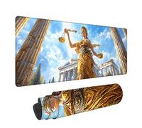 Tapis de Souris XXL Religion - 1000x500x3mm - Paysage Grand Tapis de Bureau avec Bords Surpiqués et Antidérapant Résistant à l'eau pour PC, Portable Améliore la précision et la Vitesse. LJ-1880