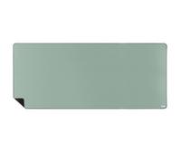 Tapis de souris XXL - T'NB - Souple - Antidérapant - Vert - Bords cousus