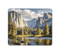 Tapis de souris Yosemite National Park Tapis de souris Yosemite National Park Tapis de souris pour homme femme Tapis de souris d'ordinateur avec base en caoutchouc antidérapant Tapis de clavier pour
