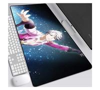 Tapis De Souris Yuri on Ice Speed Gaming, Tapis De Souris 800X300Mm, Grand Tapis De Souris Grand Format XXL avec Base Épaisse De 3 Mm, Précision Et Rapidité Parfai