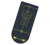 Tapis de soutien d'entraînement - Rembourrage extra dense, barrière stable et silencieuse - Tapis anti-mouvement avec mousse de poisson au sol - Saut de AB Roller Pilates pour l'entraînement intérieur