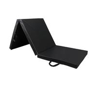 Tapis de Sport Pliable - Noir - 180x60x5cm - Extra Épais - Tapis de Yoga Pliable - Tapis de Fitness Pliable - Tapis de Sol pour Yoga, Méditation, Sport et Gymnastique - Tapis de Gymnastique