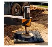 Tapis de stabilisation robuste pour remorque/camion/grue sur chenilles, supporte une charge jusqu'à 40 tonnes