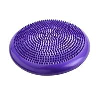 Tapis de stabilité à coussin oscillant - Action de charge d'équilibre sensoriel, dimensions 34,0 x 34,0 x 4,0 cm, PVC synthétique, composant de stabilité structurelle radiale, pièce de poids de 900,0