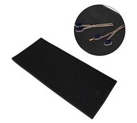 Tapis de station de barbier,Protection Antidérapante D'outils de Coupe de Tondeuse à cheveux Ciseaux de coiffeur Salon Barbier de PVC Tapis de bar Tapis de Table Barber Shop