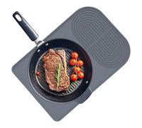 Tapis de station de café - durable noir, bac d'égouttement absorbant, tapis de sol à grande, pour boissons polyvalentes | avec cuisine café bar postazi