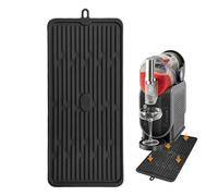 Tapis de station de café - Protection de comptoir en silicone antidérapant | Tapis de cafetière - Pour lieu de travail, cuisine, café, maison, restaurant, salle de pause, bar, table à manger