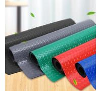 Tapis De Stationnement Robuste Qualité Commerciale, en Caoutchouc PVC, Antidérapant Et Résistant Aux Taches, for Sols Durs Intérieurs, Garage, Entrée, Cuisine(Grey,1.2x6m/3.9x19.6ft)