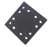 Tapis de support de rechange pour ponceuse orbitale DWE6411 - Partie N442697 - Base en alliage d'aluminium avec interface en éponge - Noir et argenté - 1 lot