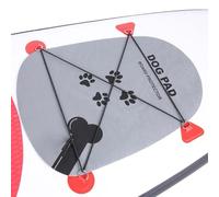 Tapis de surf pour chien - Planche de paddle pour chien - Antidérapant - Tapis de traction pour chien - Pour le plaisir de l'eau en plein air - Tapis de voyage léger pour planche de surf, canoë, sup