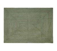 Tapis de surface Rectangulaire Vert olive 160 x 230 cm Jute vidaXL