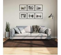 Vidaxl Tapis De Surface Huarte Marron 200 X 140 Cm Polyester
