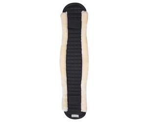 Tapis de surfaix équitation en fourrure synthétique Waldhausen Noir Full