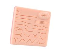 Tapis de suture chirurgicale professionnel avec 26 plaies pour entraînement de la peau pour le développement des compétences chirurgicales