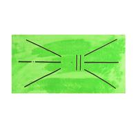 Tapis De Swing De Golf Intérieur Avec 3 Pièces D'entraînement, Marqueur De Direction Et De Suivi Des Balles