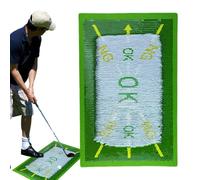 Tapis de swing de golf, rétroaction de trajectoire portable | Entraîneur de swing de golf pour pratique exercice fitness extérieur maison sport loisirs amélioration personnelle