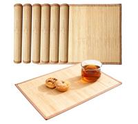 Tapis de Table, 8 Pièces Lavable, Dessous de Table Antidérapant 30 x 45 cm, Set de Table Résistant à la Chaleur et Durable, Élégants Set de Table Lavable pour Cuisine et Salle à Mange