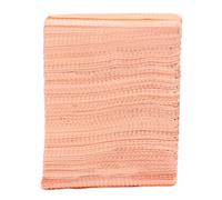 Tapis de table à ongles jetable, 125 pièces, serviette de table douce pour nail art, tampon pliable pour nail art avec forte capacité d'absorption pour salon, serviette en papier (Orange)