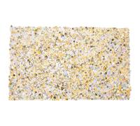 Tapis de Table à Ongles Pliable, Repose-mains Or pour Débutant | Protection du Plan de Manucure, Accessoire Pro pour Salon et Spa, Compatible Outils Nail Art