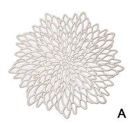Tapis De Table Creux En Pvc, Napperron À Fleurs D'hibiscus, Tampons Thermiques, Résistant À La Chaleur, Pour La Maison, Isolation De Noël, Bol, Dessous De Verre Dec J4v1