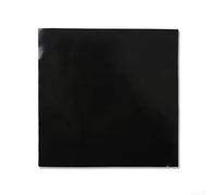 Tapis de table de cuisson en silicone avec isolation thermique et design antidérapant pour la protection de la cuisine - Noir rectangulaire 250 x 350 x 0,2 mm (carré)