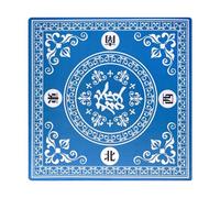 Tapis de table de jeu de société - Grande surface de mahjong - Tapis de jeu de cartes | Feutre pliable non glissant, design de zone de jeu fluide, accessoire de jeu léger pour jeux de carrelage, fêtes