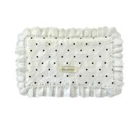 Tapis de table en dentelle lavable en machine - Motif cœur - Doux - Décoration d'intérieur