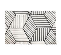 Tapis de Table en Tissu Polyester et Lin, 2 pièces, imprimé Treillis Rayures, Style européen, à la Mode, Serviettes, Design Simple, Vaisselle, Outil Cuisine(MMCD-FGZ09,30CMX40CM)