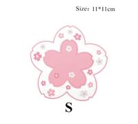 Tapis De Table Isolant Thermique En Fleurs De Cerisier, Pour Bureau, Famille, Antidérapant, Tasse À Thé, Tasse À Lait, Tasse À Café, Tapis De Bureau