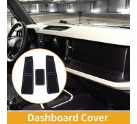 Tapis De Tableau De Bord Anti-Poussière Pour Ford Bronco Accessoires 2021-2024 En Silicone Noir Bleu