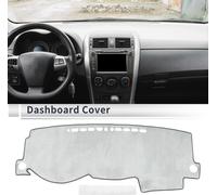 Tapis De Tableau De Bord Antidérapant/Anti-Poussière Pour Toyota Corolla 2004-2008 Gris En Flanelle
