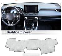 Tapis De Tableau De Bord Antidérapant/Anti-Poussière Pour Toyota Rav4 2001-2012 Gris En Flanelle
