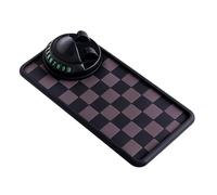 Tapis de tableau de bord antidérapant - avec Emplacement pour Numéro de Stationnement, Housse Lavable | Tapis antidérapant pour tableau de bord de voiture | Accessoire Intérieur pour Camion, Utilitair