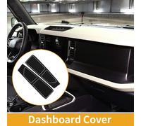 Tapis De Tableau De Bord Antidérapant En Silicone Noir/Gris Pour accessoires pour Ford Bronco 2021-2024