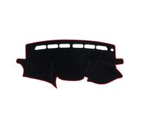 Tapis De Tableau De Bord Antidérapant Et Pare-Soleil pour Suzuki pour Alto Sport 2009 2010 2011 2012 2013 2014 Housse Tableau Bord(RHD Red)