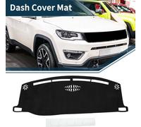 Tapis De Tableau De Bord Antidérapant Pour Jeep Compass | Tapis De Tableau De Bord Avant Noir 1 Pièce